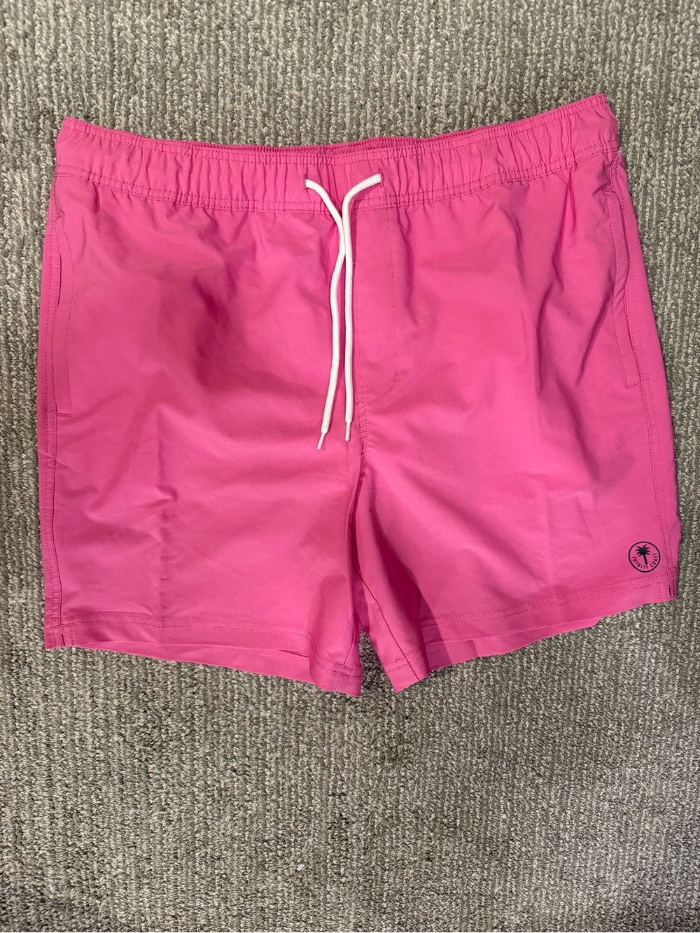 Trinity Coast Pink Swim Trunks XL L Men’s Lined Board Shorts Beach Pool Vacay